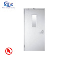 ul listed fire rated hollow metal door with panic bar